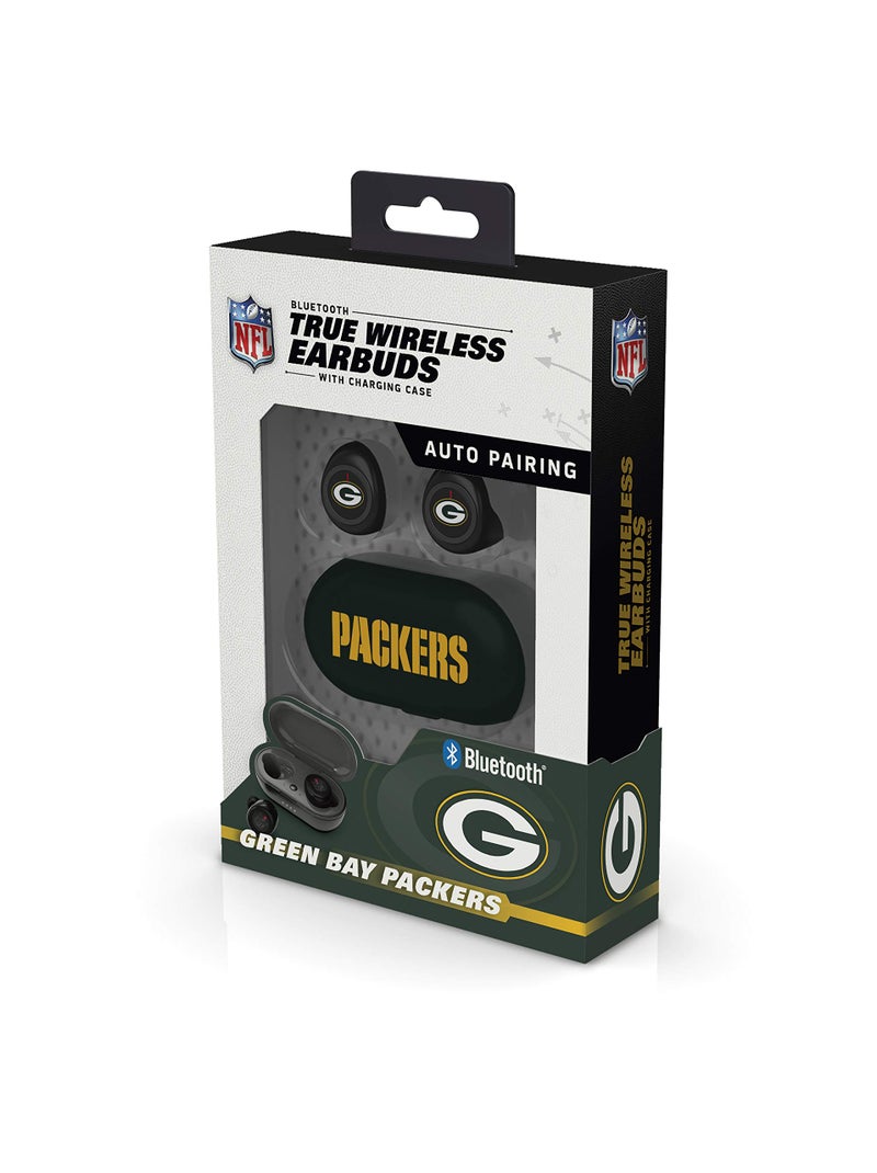 SOAR NFL True Wireless Earbuds, Green Bay Packers - Image 2